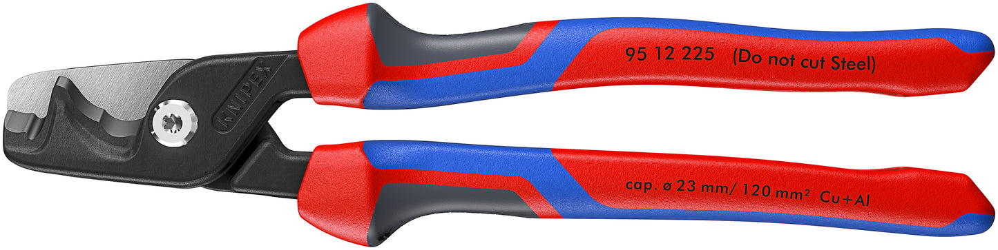Knipex 95 12 225 SBA StepCut® XL Cable Shears - KNIPEX Tools