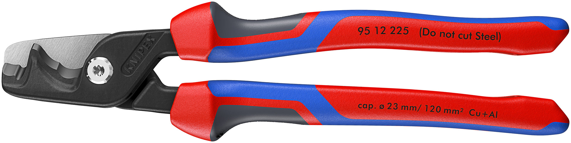 Knipex 95 12 225 SBA StepCut® XL Cable Shears - KNIPEX Tools