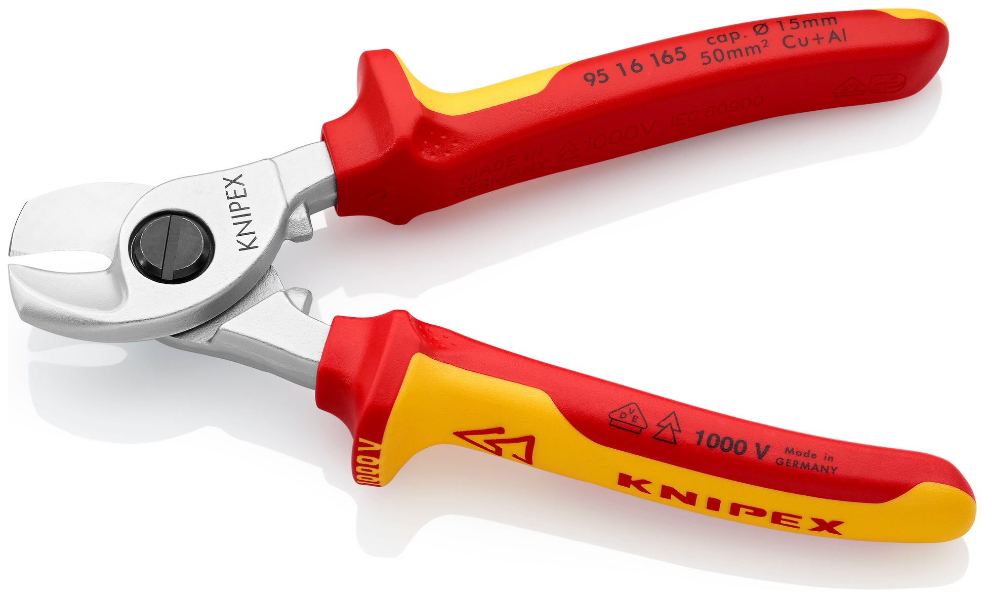 Knipex 95 16 165 Cable Shears-1000V Insulated - image 3