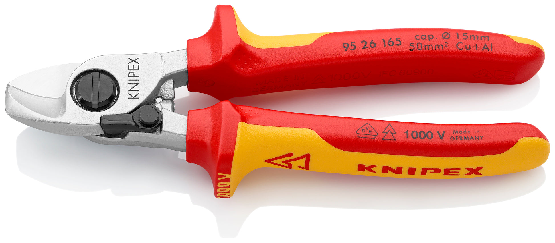 Knipex 95 26 165 Cable Shears-1000V Insulated - image 2