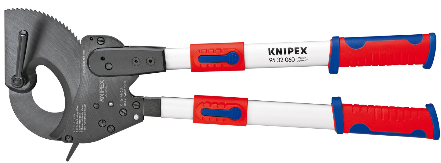 Knipex 95 32 060 Ratcheting Cable Cutters-Telescopic Handles - KNIPEX Tools