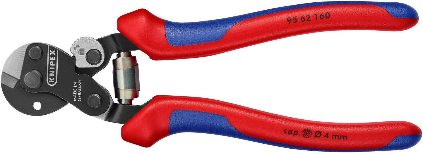 Knipex 95 62 160 SBA Wire Rope Shears - KNIPEX Tools