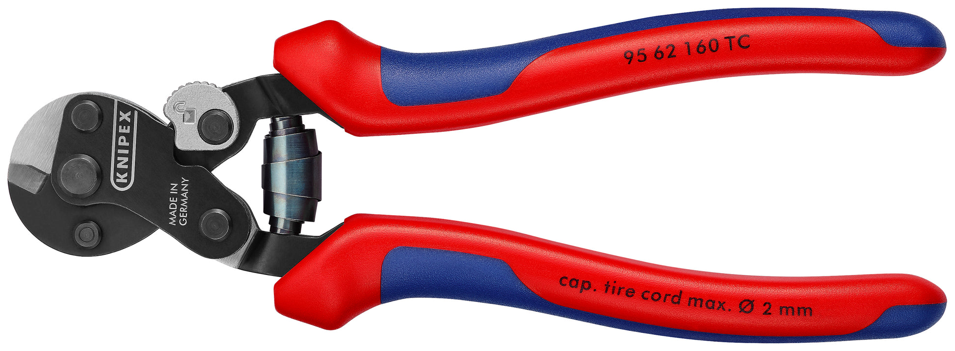 Knipex 95 62 160 TC Wire Rope Shears-Tire Cord Cutter - KNIPEX Tools
