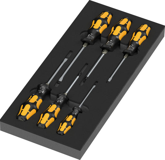 Wera 05150171001 97113 FOAM INSERT KRAFTFORM SERIES 900 CHISELDRIVER SET 2, 7 PIECES