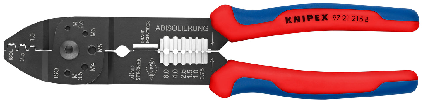 Knipex 97 21 215 B Crimping Pliers - KNIPEX Tools