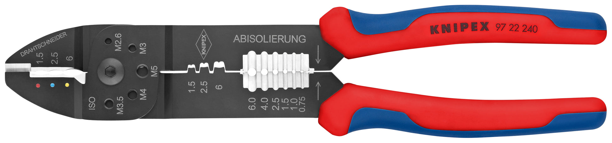 Knipex 97 22 240 Crimping Pliers - KNIPEX Tools