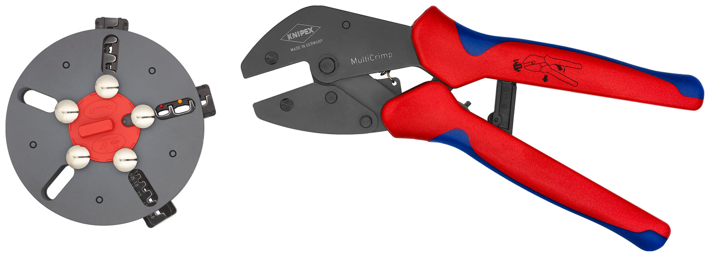 Knipex 97 33 01 MultiCrimp® Crimping Pliers - KNIPEX Tools