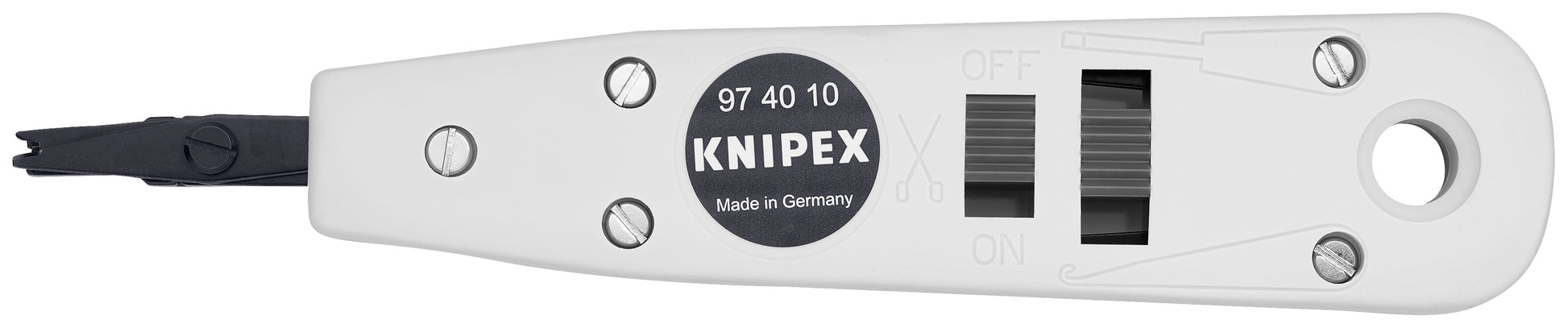 Knipex 97 40 10 Punch Down Tool - KNIPEX Tools