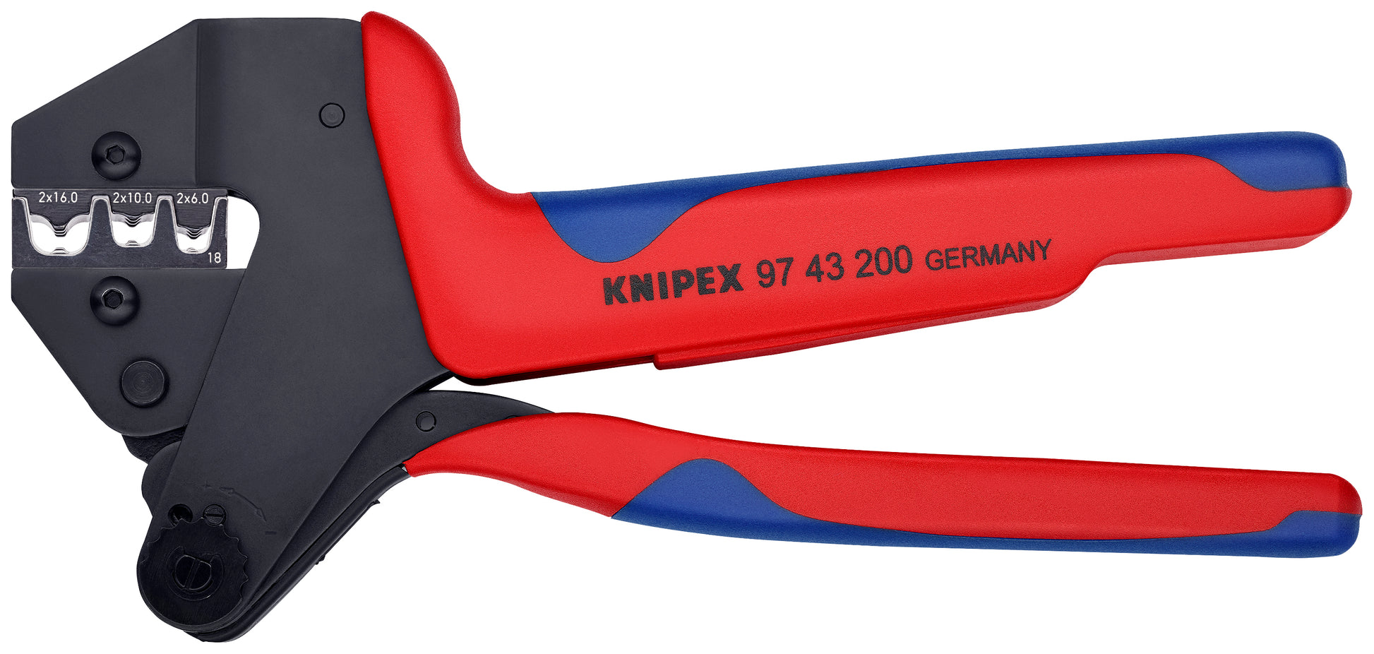 Knipex 97 49 18 Crimping Die For Twin Ferrules for Two Flexible Conductors - image 2
