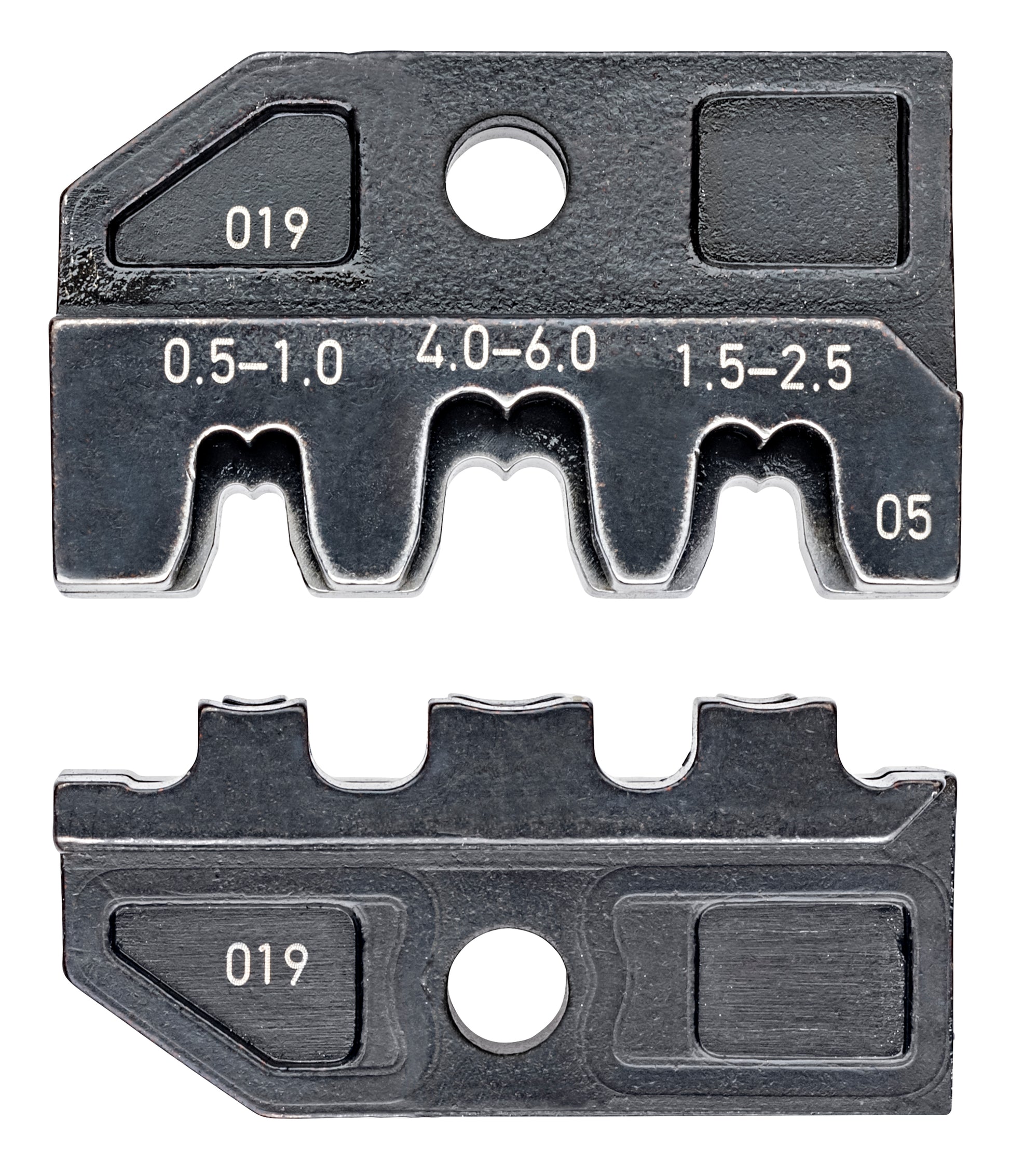 Knipex 97 49 05 Crimping Die For Non-Insulated Open Plug-Type Connectors (Plug Width 4.8 and 6.3 mm) - KNIPEX Tools