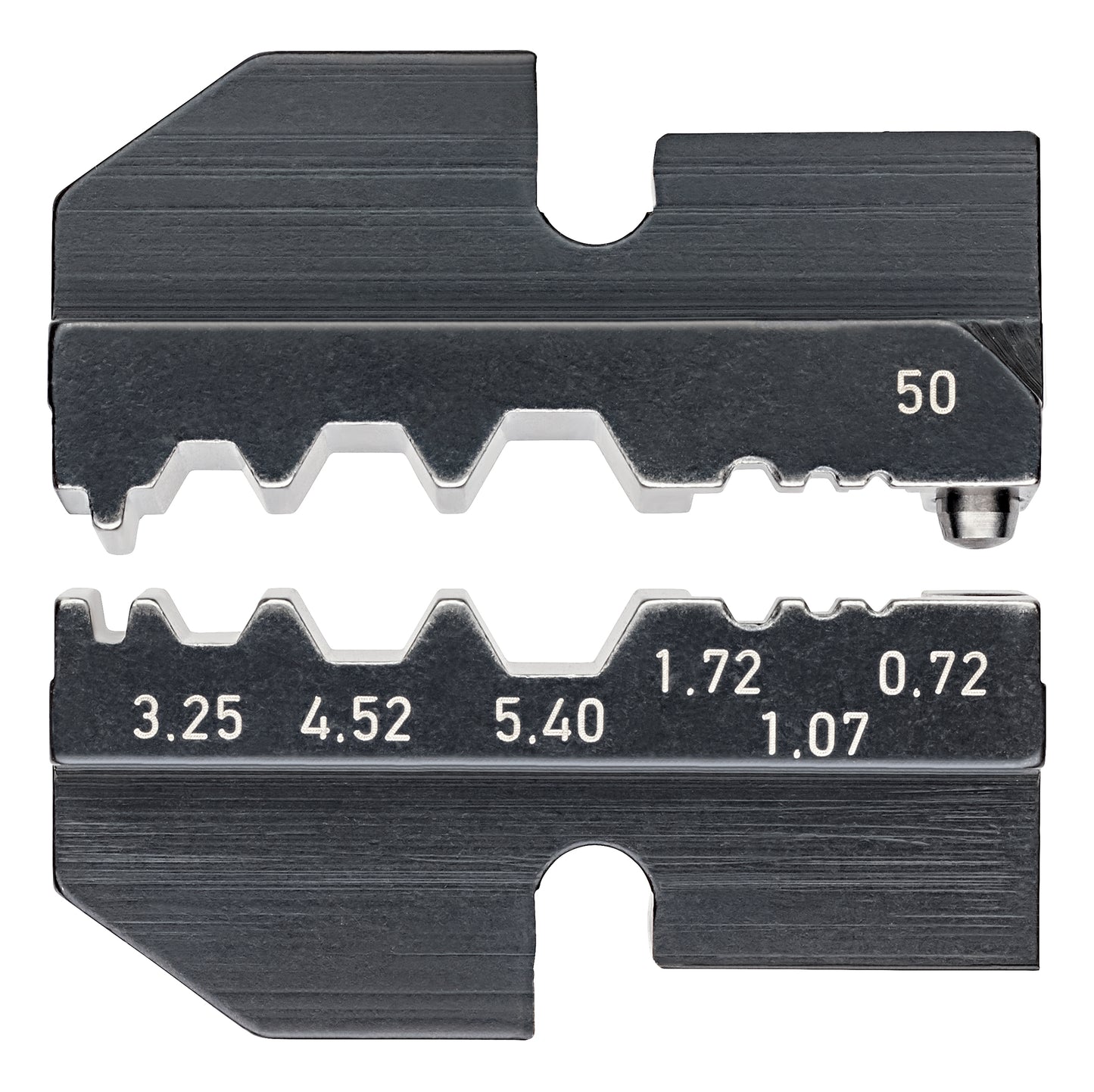 Knipex 97 49 50 Crimping Die For Coax Connectors and Car Phone RG 58, 74, 188, 316 - KNIPEX Tools
