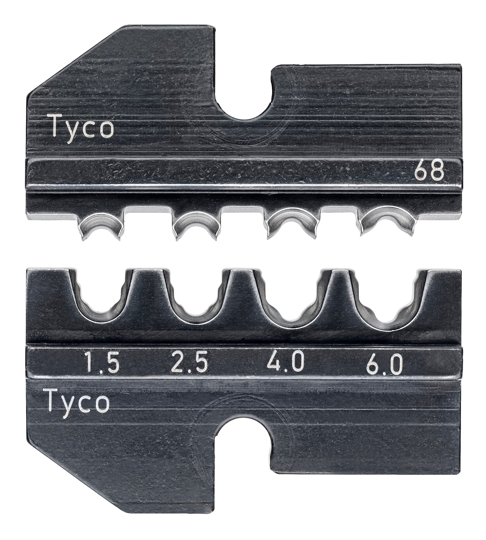 Knipex 97 49 68 Crimping Die For Turned Solar Cable Connectors (Tyco) - KNIPEX Tools