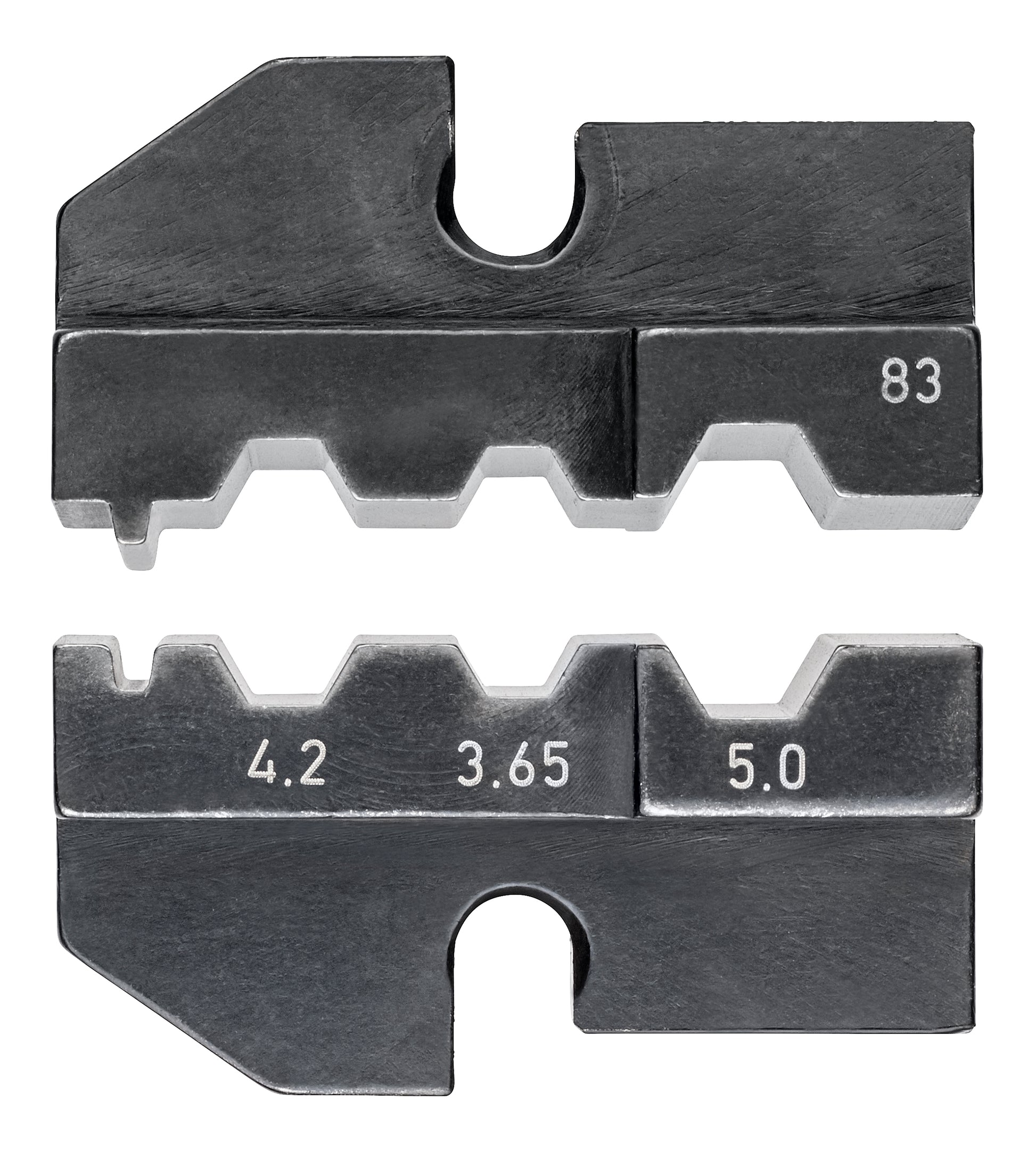 Knipex 97 49 83 Crimping Die For Fiber Optic Connectors (FSMA-, ST-, SC- & STSC and K-Connectors) - KNIPEX Tools