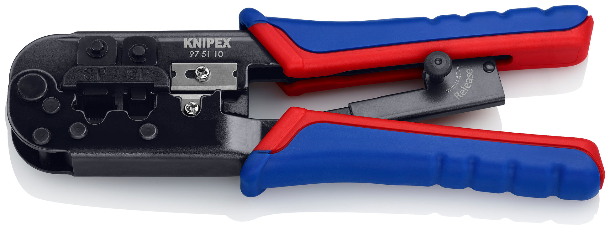 Knipex 97 51 10 Crimping Pliers-Western Plug Type - image 2