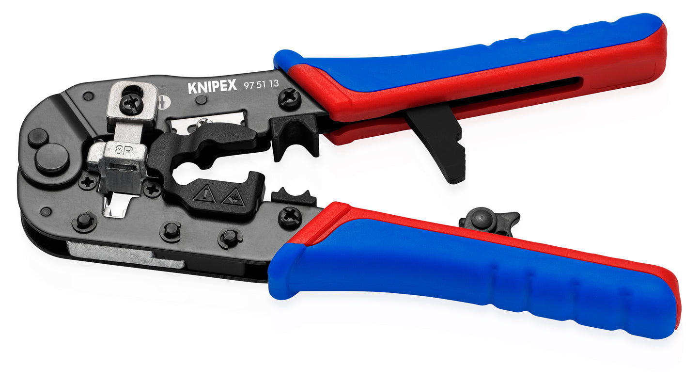 Knipex 97 51 13 Crimping Pliers for RJ45 Western Plugs - image 3
