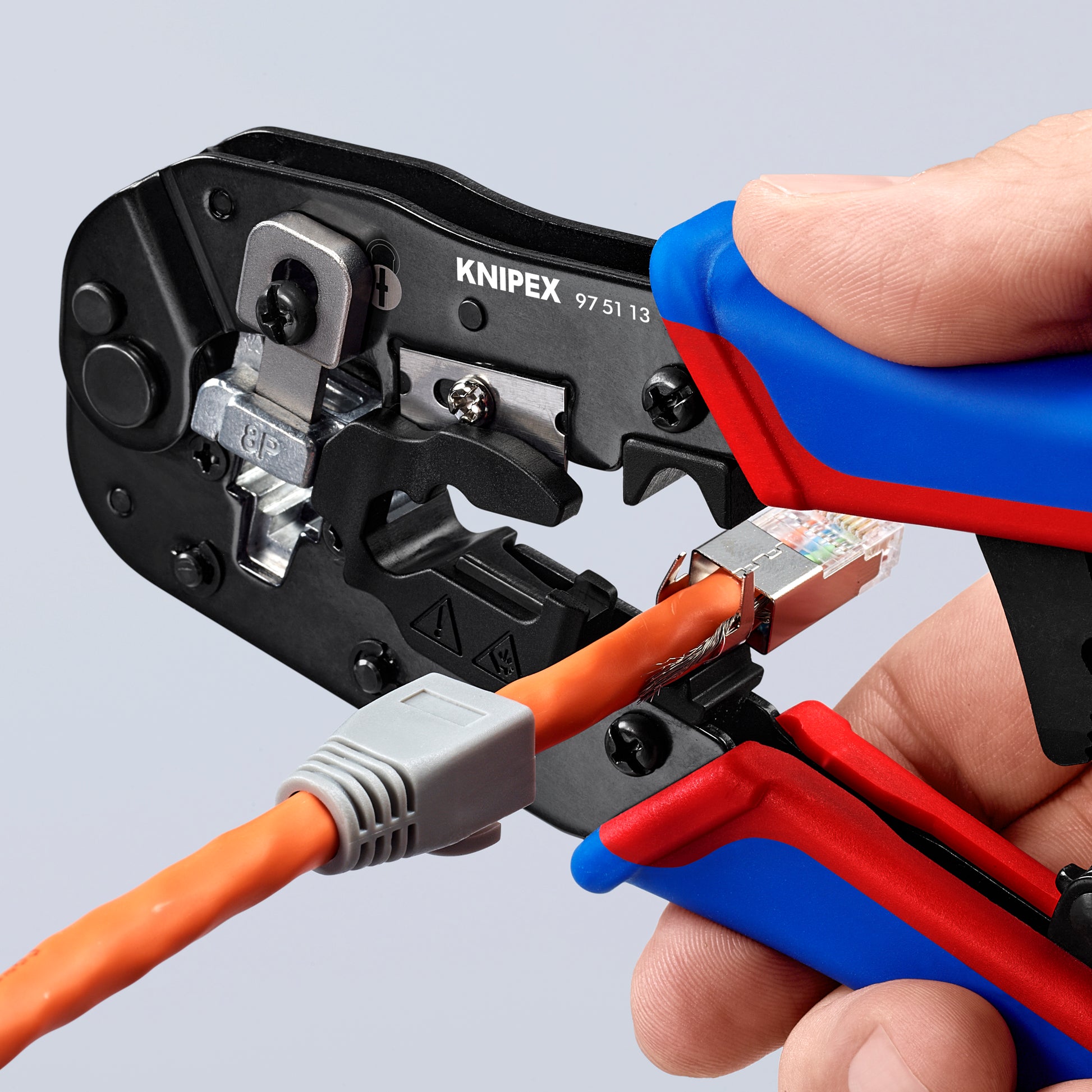 Knipex 97 51 13 Crimping Pliers for RJ45 Western Plugs - image 11