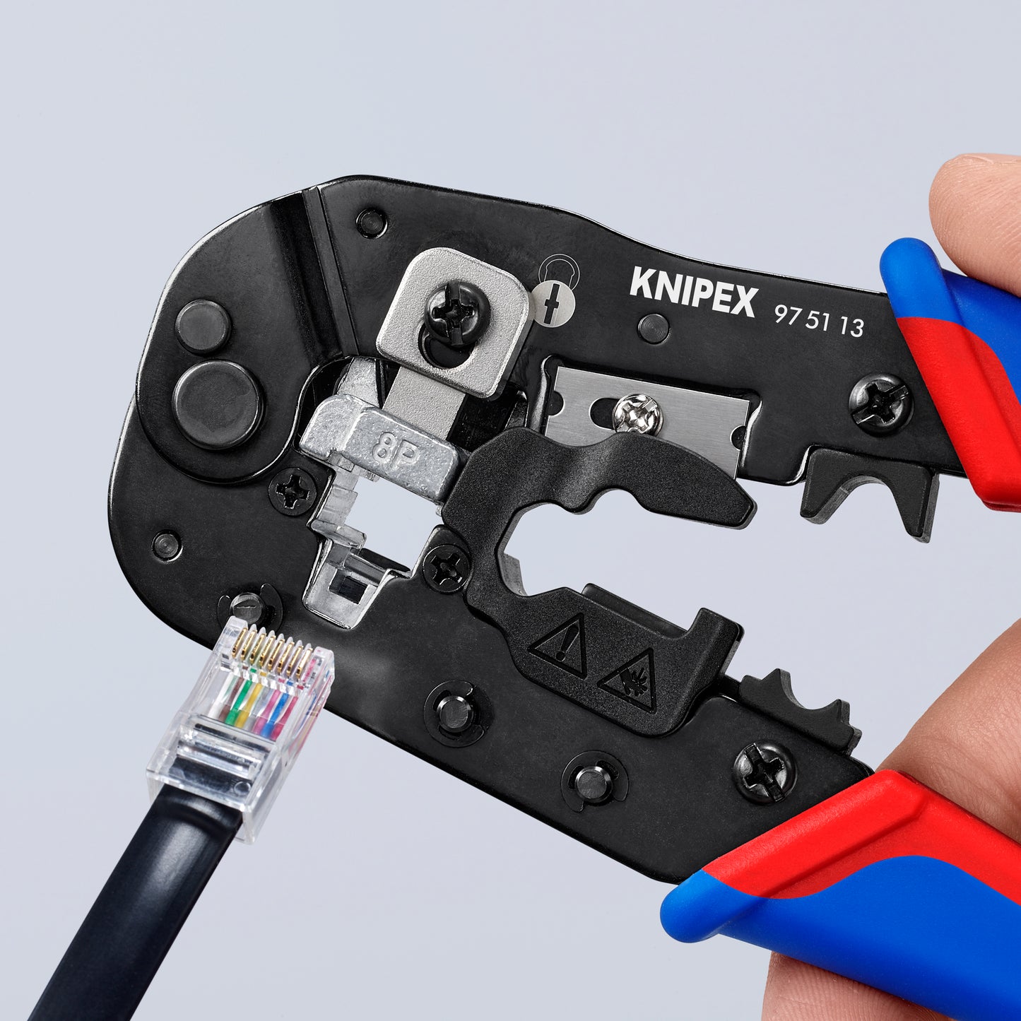 Knipex 97 51 13 Crimping Pliers for RJ45 Western Plugs - image 16