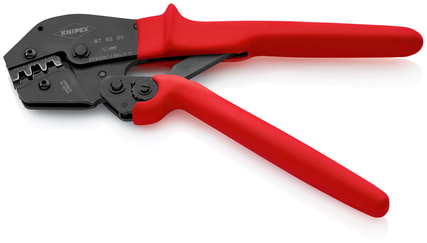 Knipex 97 52 05 Crimping Pliers For Non-Insulated Open Plug-Type Connectors (Plug Width 4.8 and 6.3 mm) - image 3