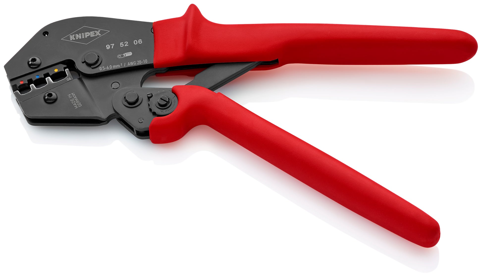 Knipex 97 52 06 Crimping Pliers For Insulated Terminals, Plug Connectors and Butt Connectors - image 3
