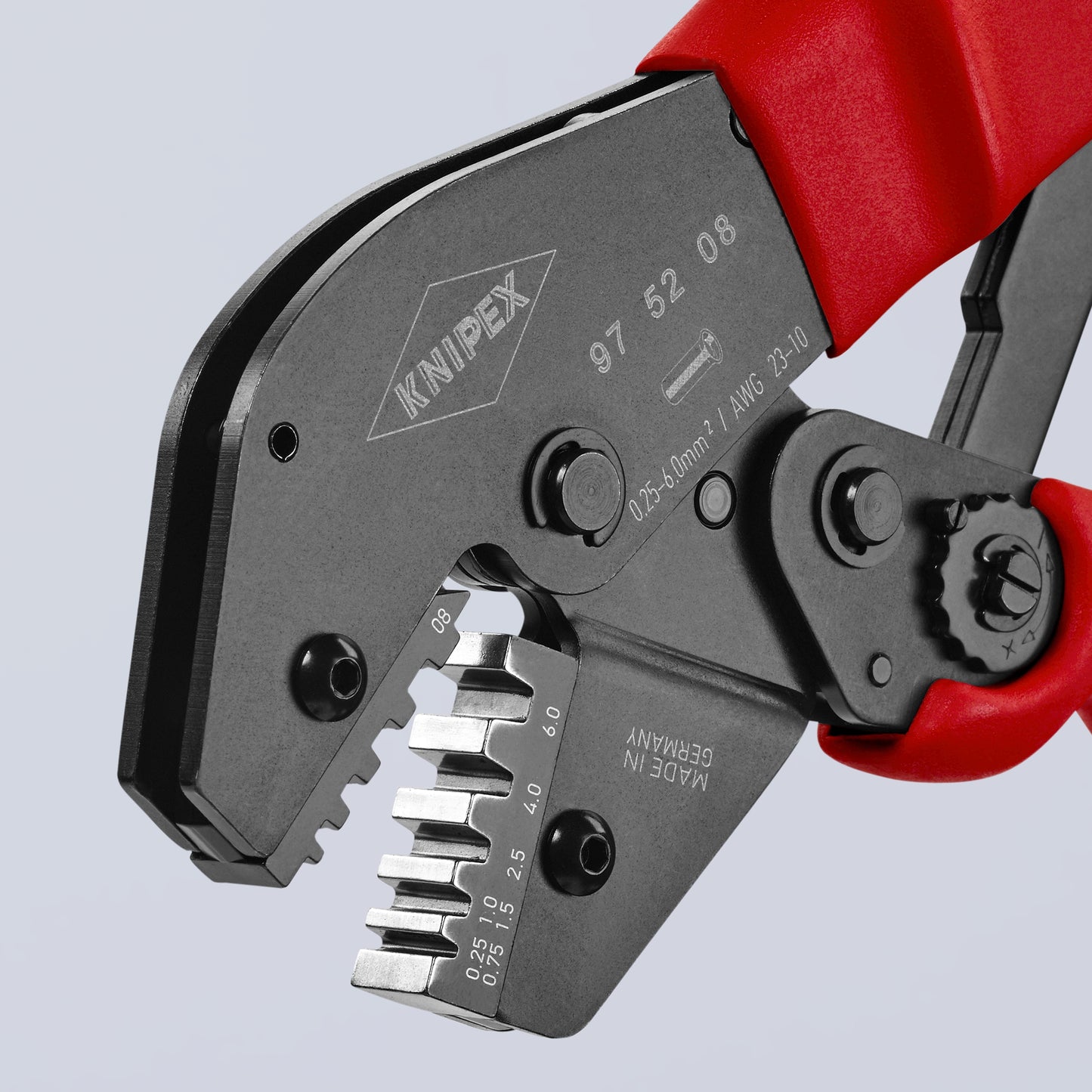 Knipex 97 52 08 Crimping Pliers For Insulated and Non-Insulated Wire Ferrules - image 4