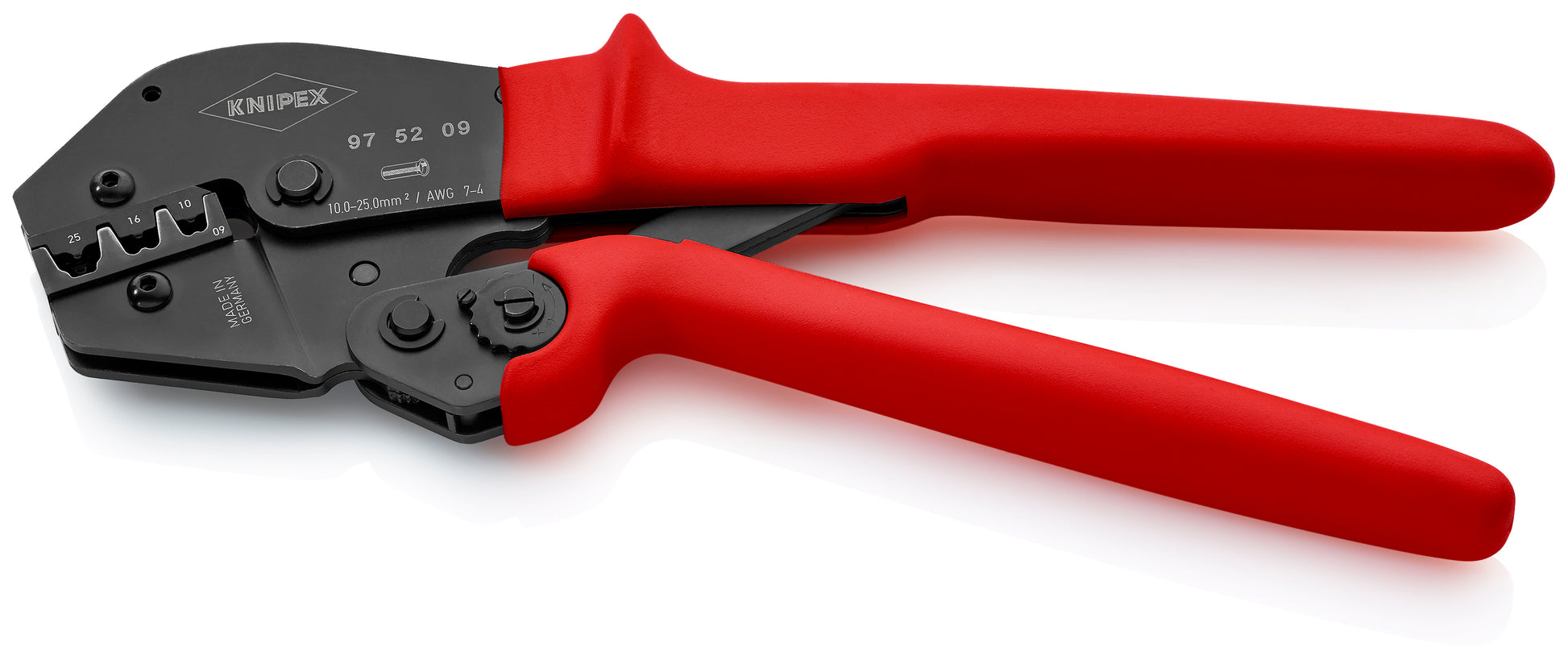Knipex 97 52 09 Crimping Pliers For Insulated and Non-Insulated Wire Ferrules - image 2
