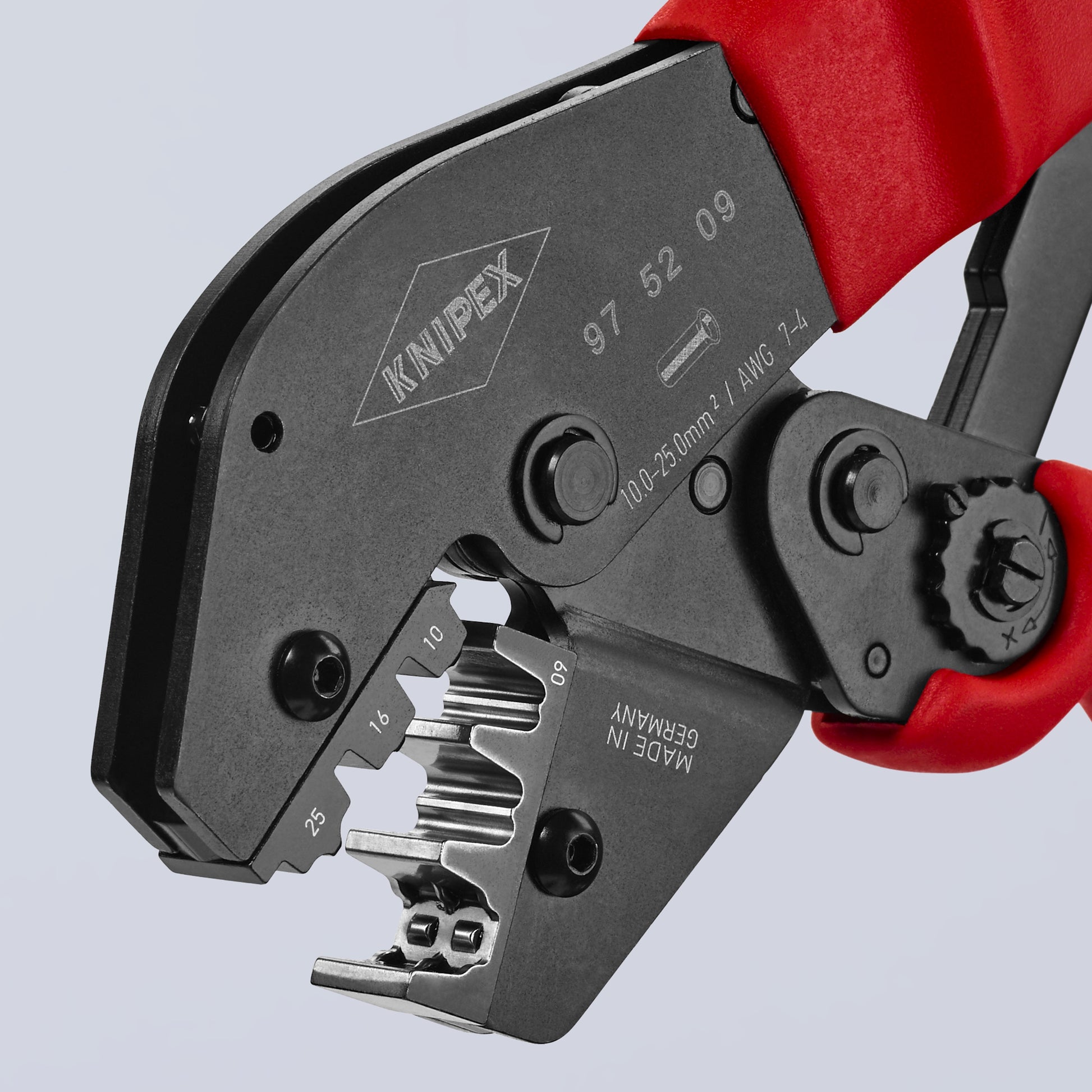 Knipex 97 52 09 Crimping Pliers For Insulated and Non-Insulated Wire Ferrules - image 4