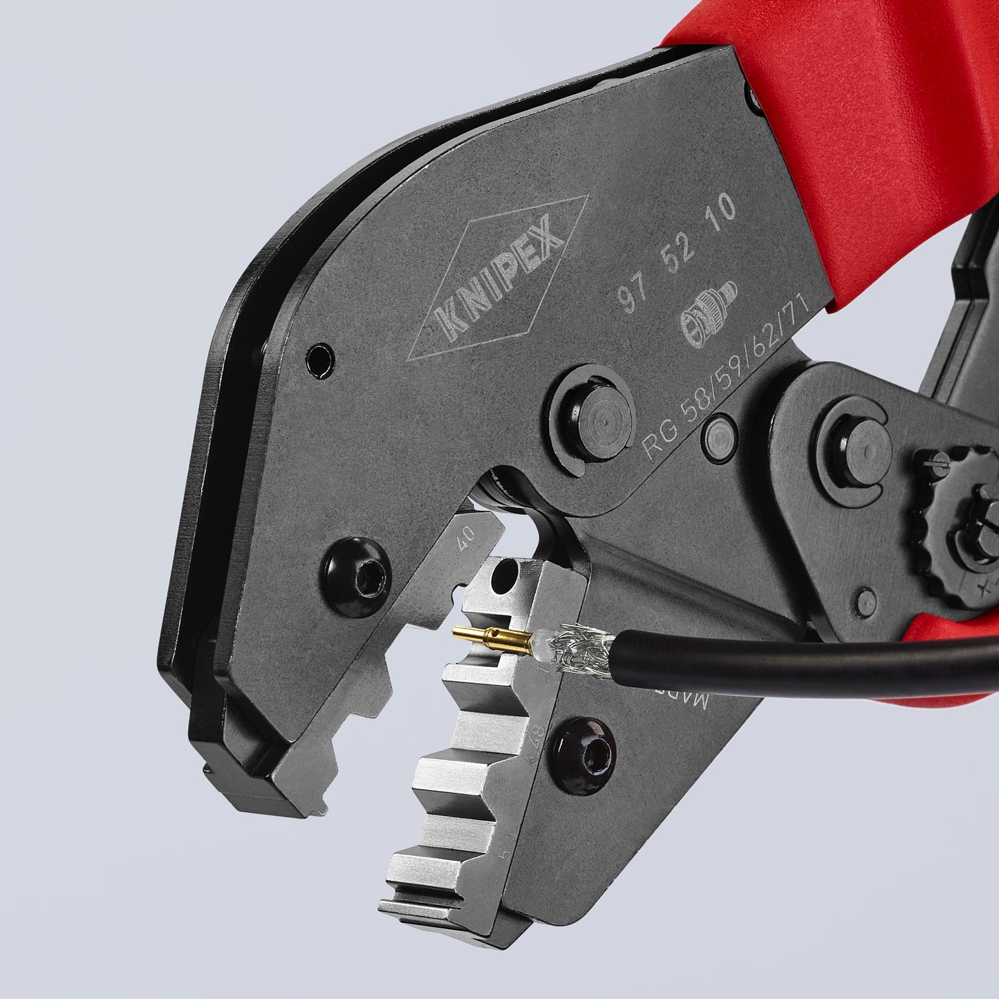 Knipex 97 52 10 Crimping Pliers For COAX, BNC and TNC Connectors - image 5
