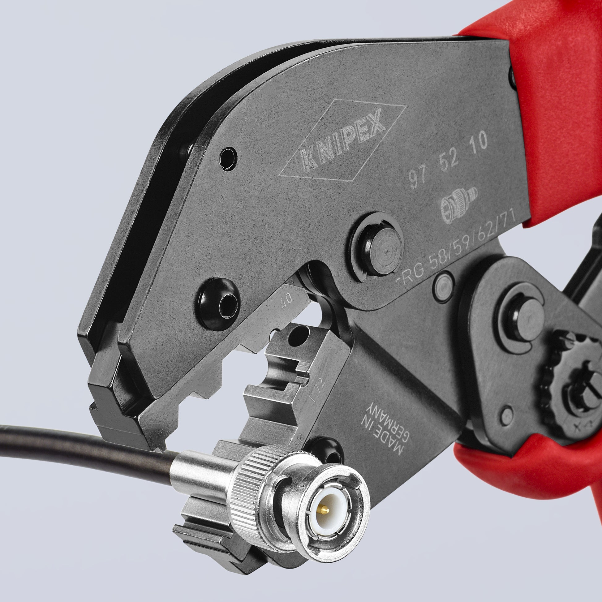 Knipex 97 52 10 Crimping Pliers For COAX, BNC and TNC Connectors - image 8