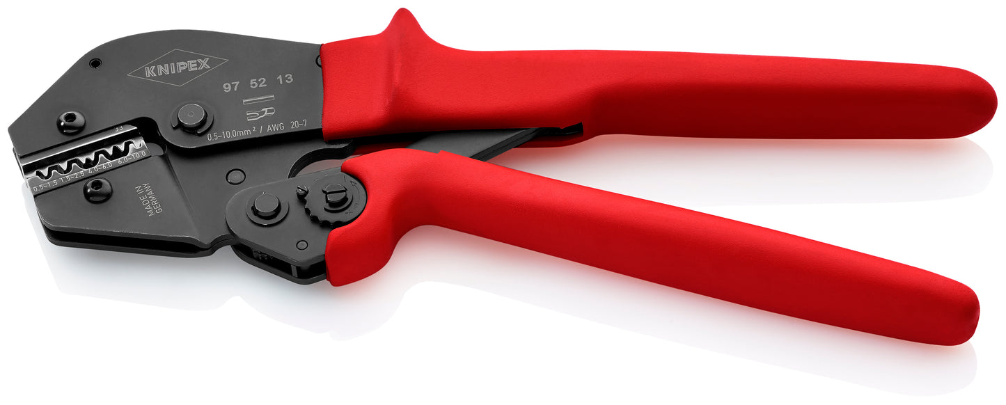 Knipex 97 52 13 Crimping Pliers For Non-insulated Crimp Terminals, Tube and Compression Cable Lugs - image 2