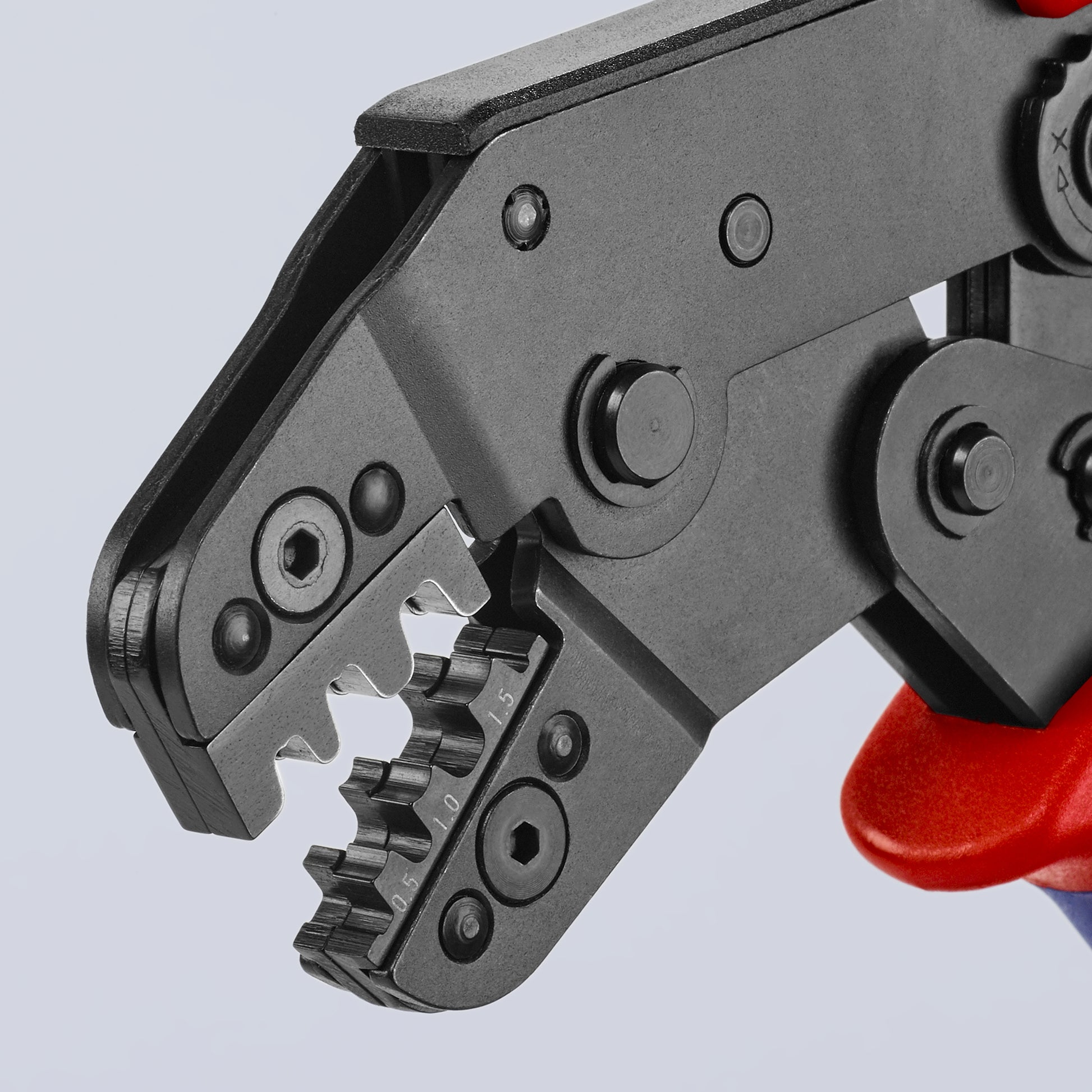 Knipex 97 52 14 Crimping Pliers For Non-Insulated Open Plug-Type Connectors (Plug Width 2.8 and 4.8 mm) - image 4
