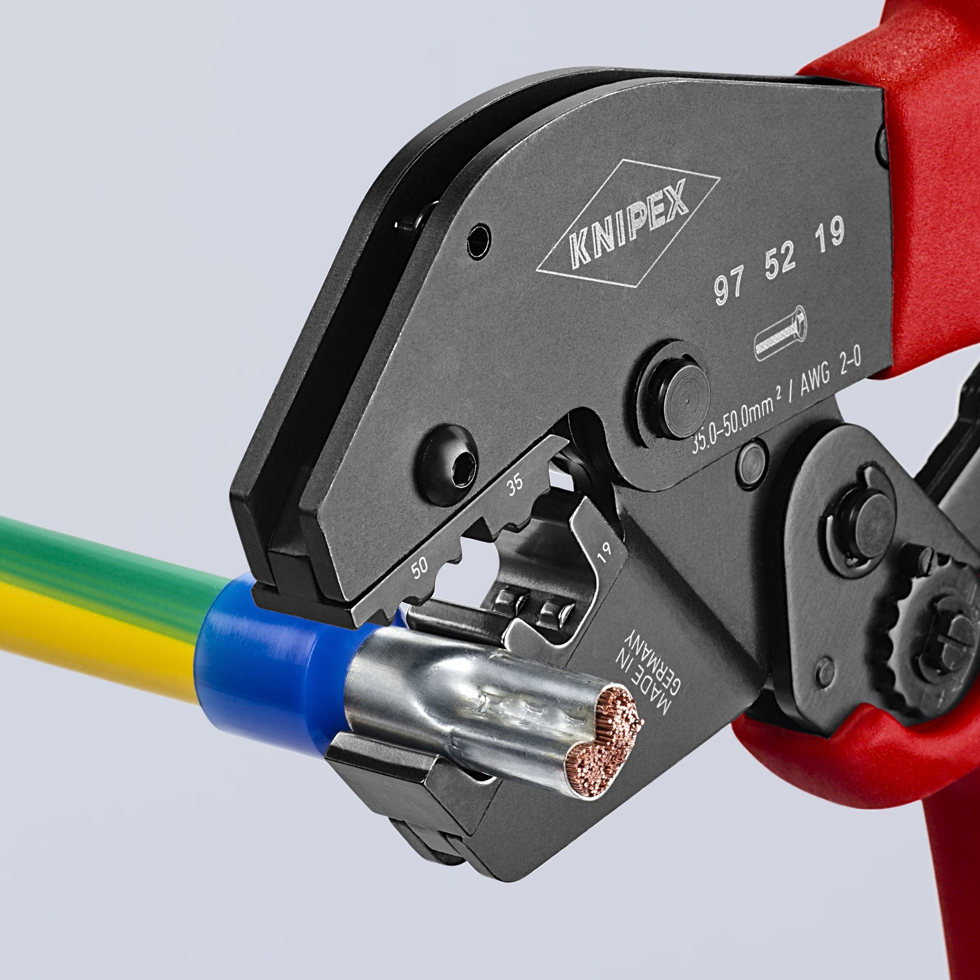 Knipex 97 52 19 Crimping Pliers For Insulated and Non-Insulated Wire Ferrules - image 7