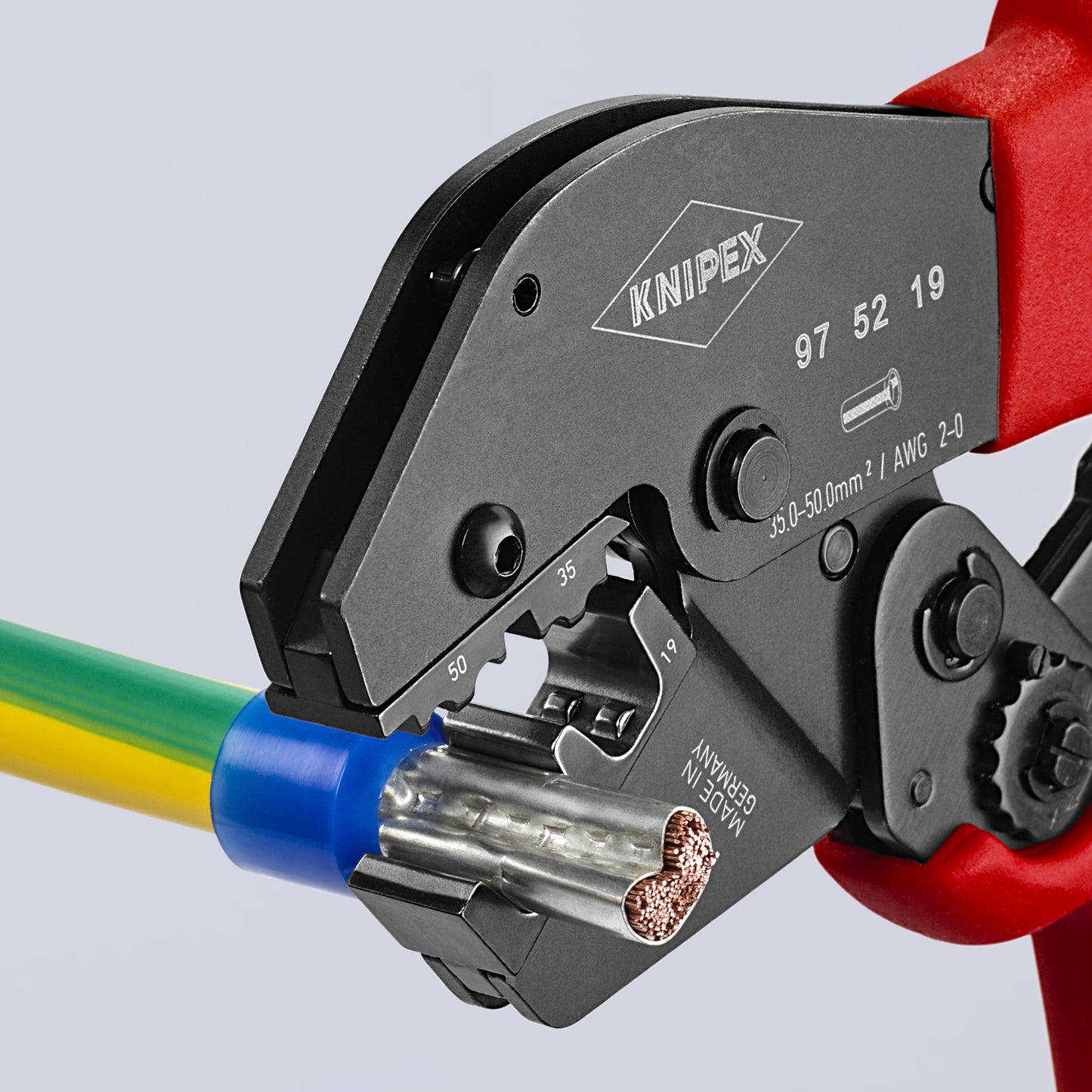 Knipex 97 52 19 Crimping Pliers For Insulated and Non-Insulated Wire Ferrules - image 8