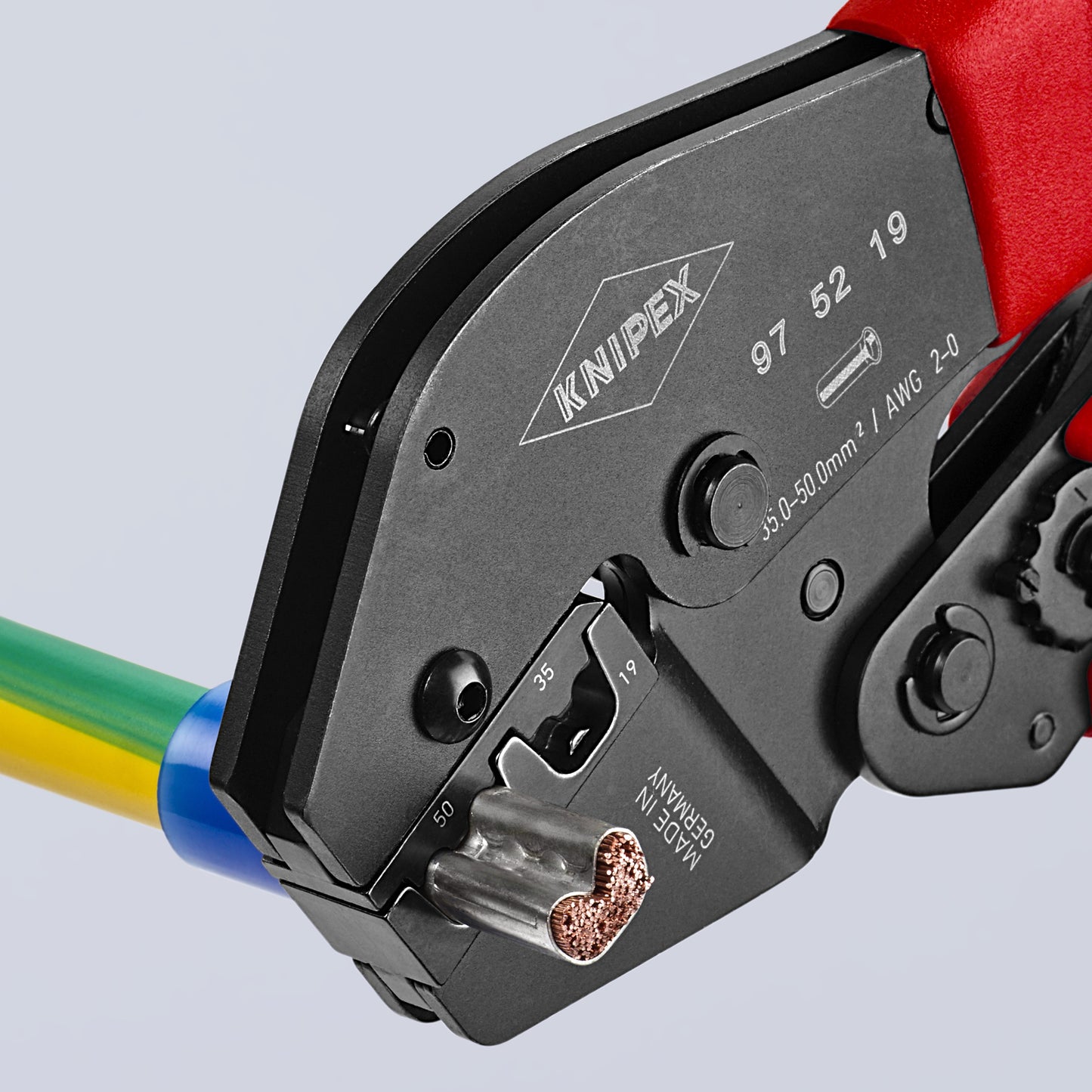 Knipex 97 52 19 Crimping Pliers For Insulated and Non-Insulated Wire Ferrules - image 10