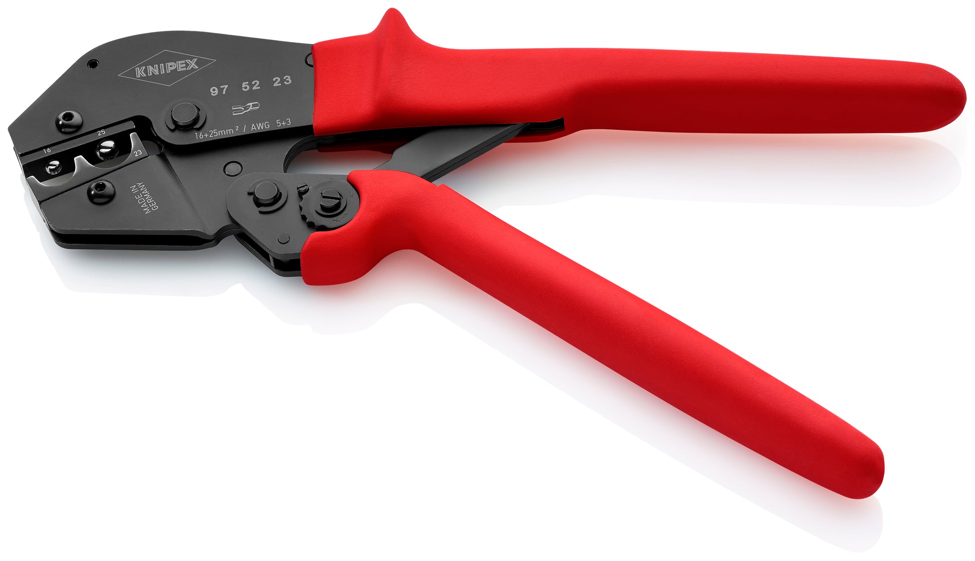Knipex 97 52 23 Crimping Pliers For Non-Insulated terminals and Cable Connectors - image 3