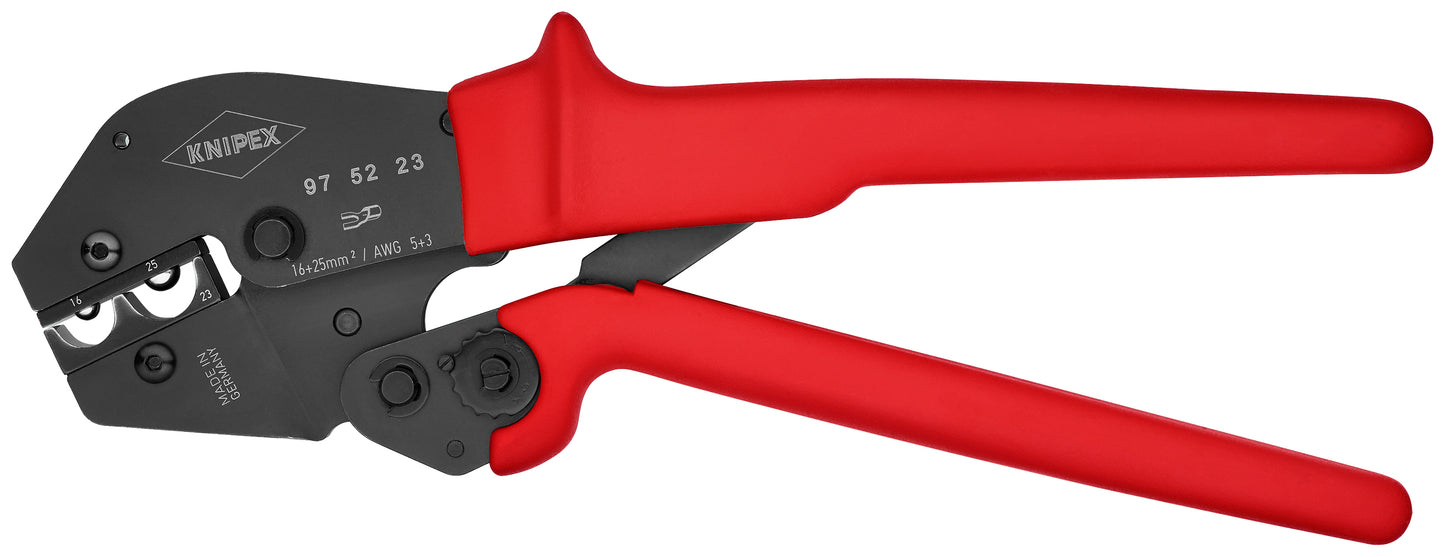 Knipex 97 52 23 Crimping Pliers For Non-Insulated terminals and Cable Connectors - KNIPEX Tools