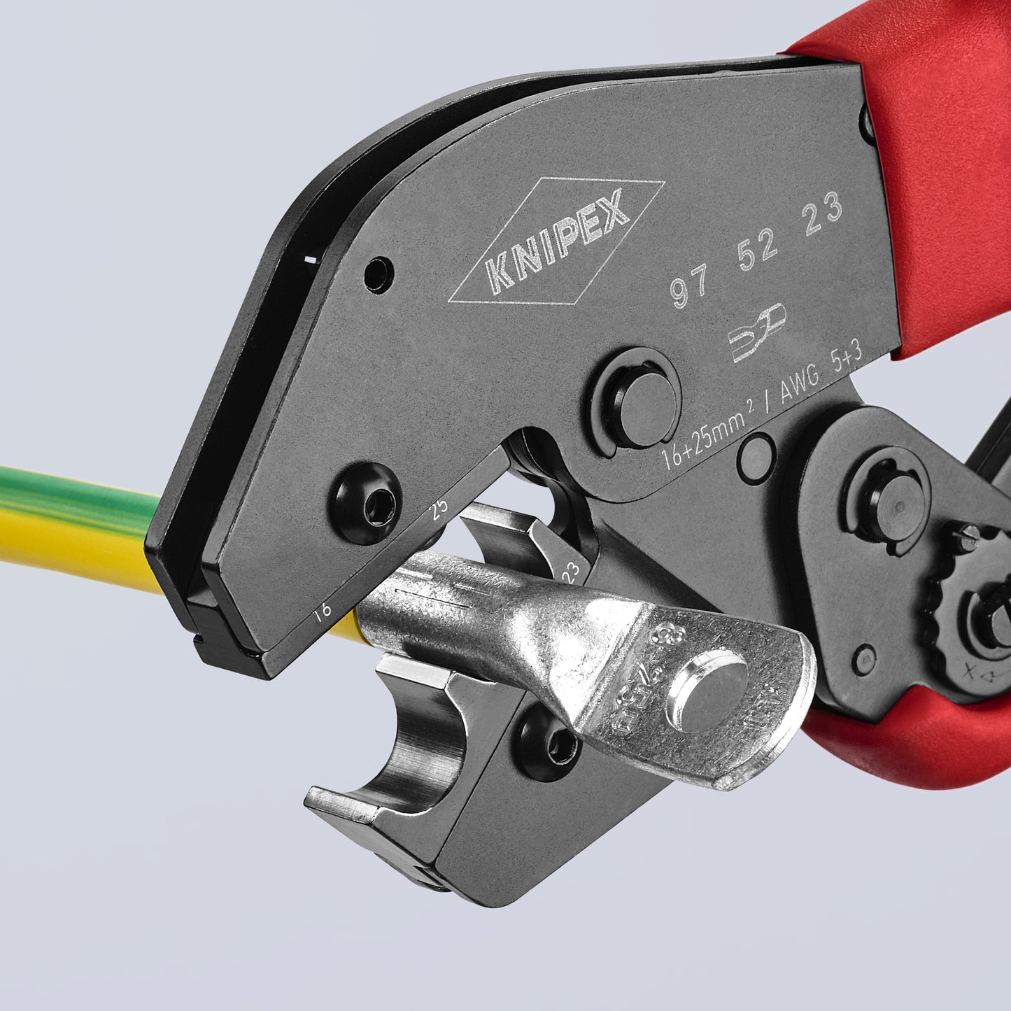 Knipex 97 52 23 Crimping Pliers For Non-Insulated terminals and Cable Connectors - image 5