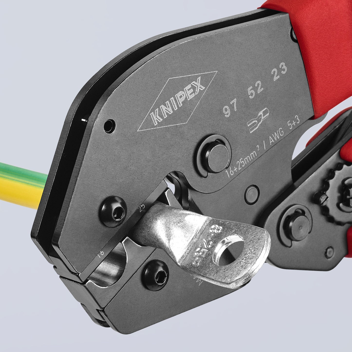 Knipex 97 52 23 Crimping Pliers For Non-Insulated terminals and Cable Connectors - image 7