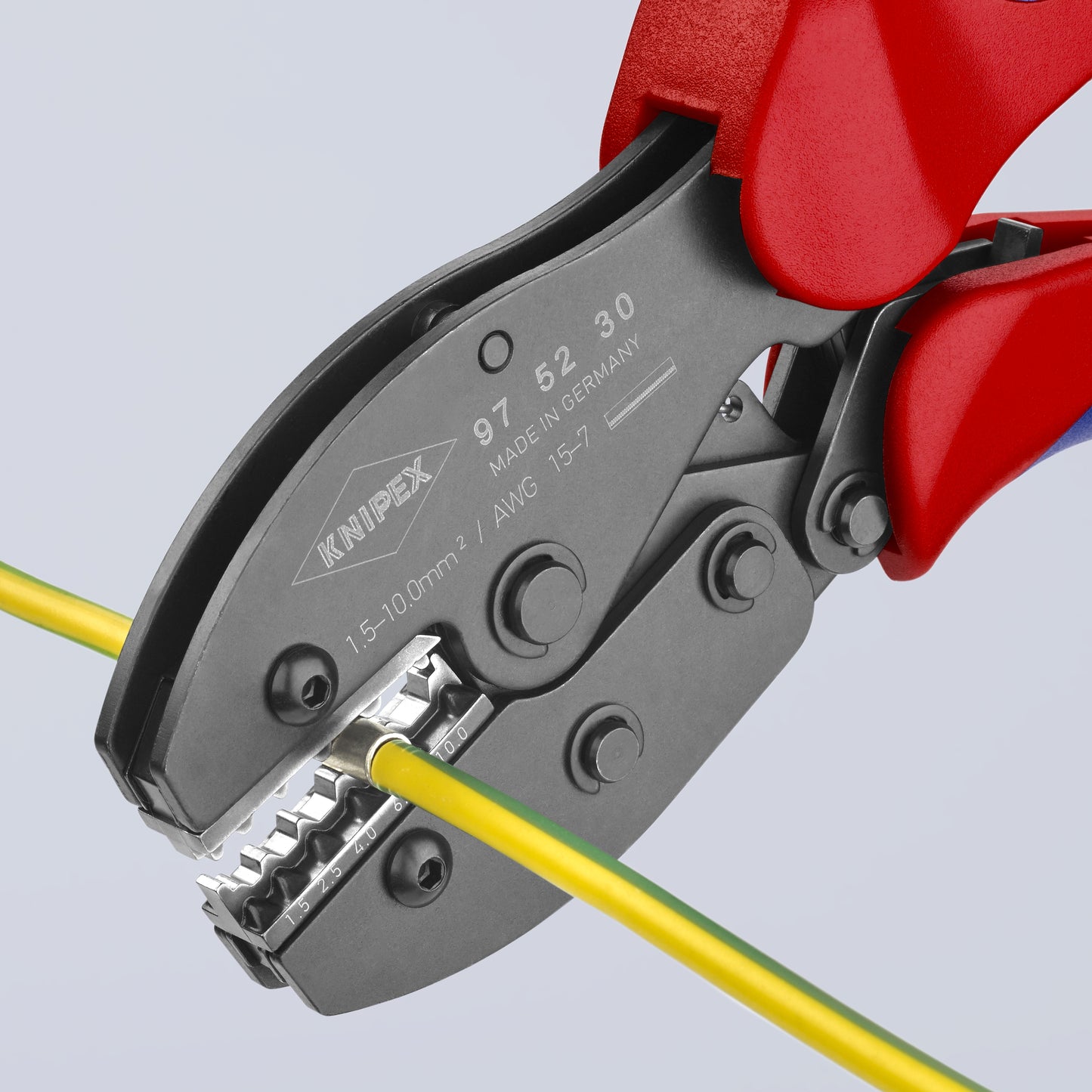 Knipex 97 52 30 Crimping Pliers For Non-Insulated Crimp Connectors - image 5