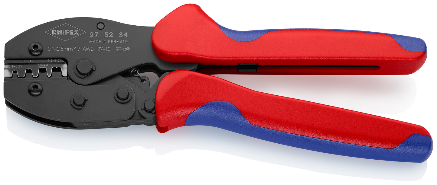 Knipex 97 52 34 Crimping Pliers For Non-Insulated Open Plug-Type Connectors (Plug Width 2.8 and 4.8 mm) - image 2