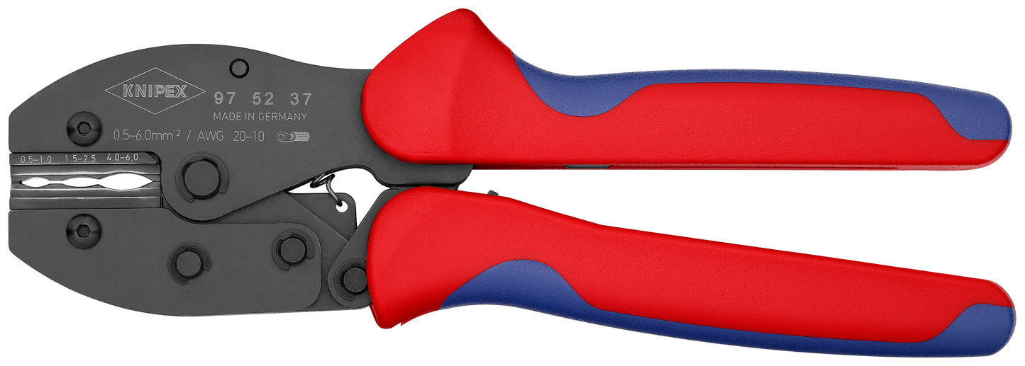Knipex 97 52 37 Crimping Pliers For Heat Shrinkable Sleeve Connectors - KNIPEX Tools