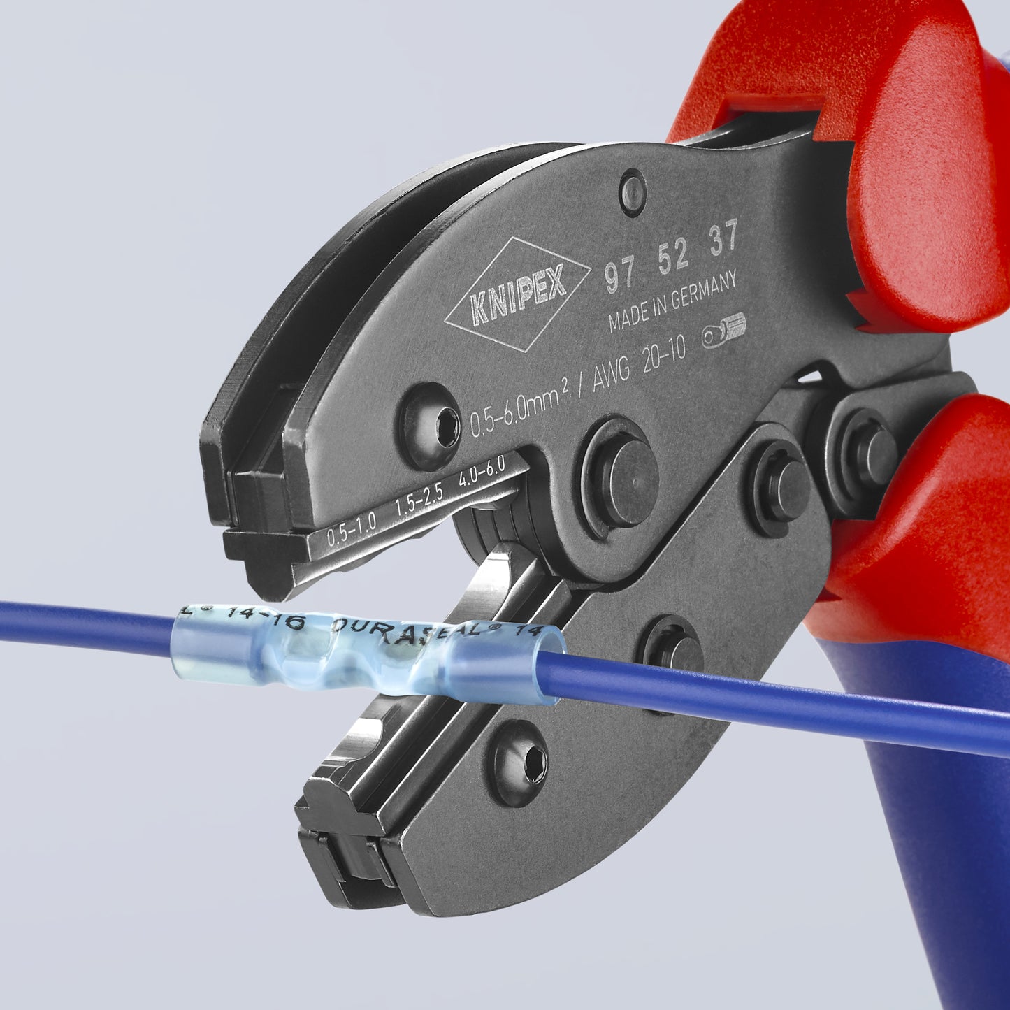 Knipex 97 52 37 Crimping Pliers For Heat Shrinkable Sleeve Connectors - image 7