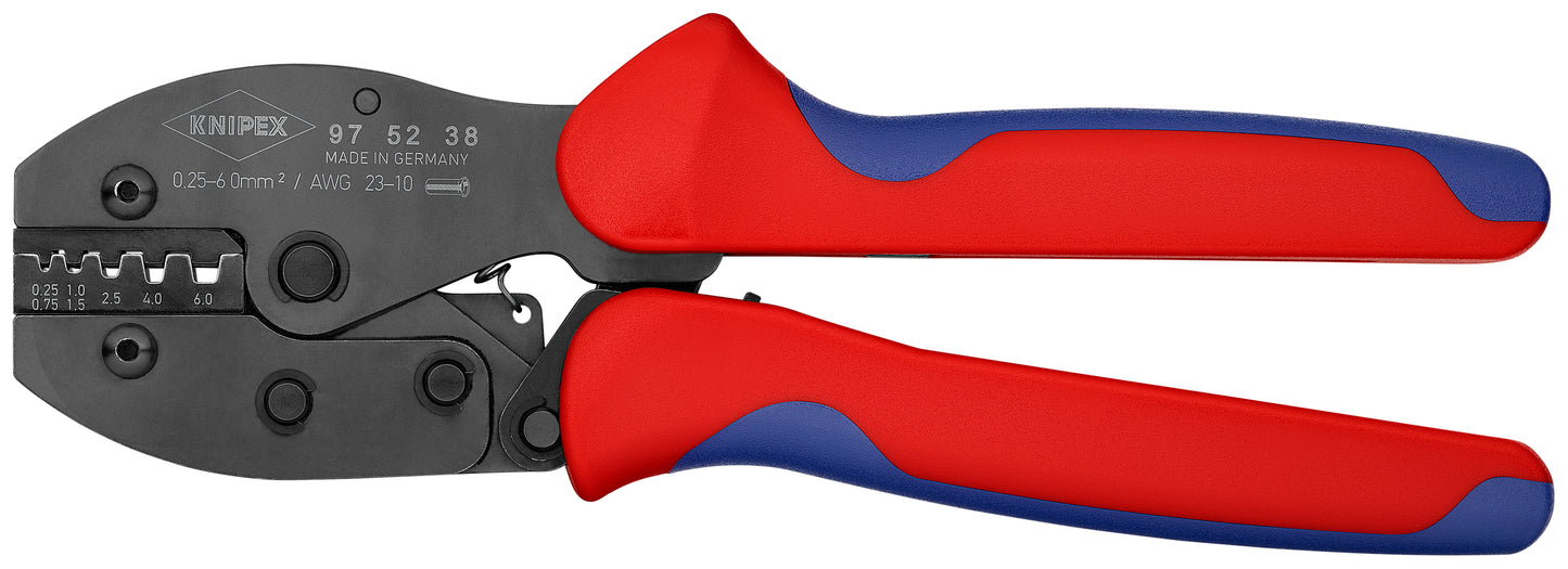 Knipex 97 52 38 Crimping Pliers For Insulated and Non-Insulated Wire Ferrules - KNIPEX Tools