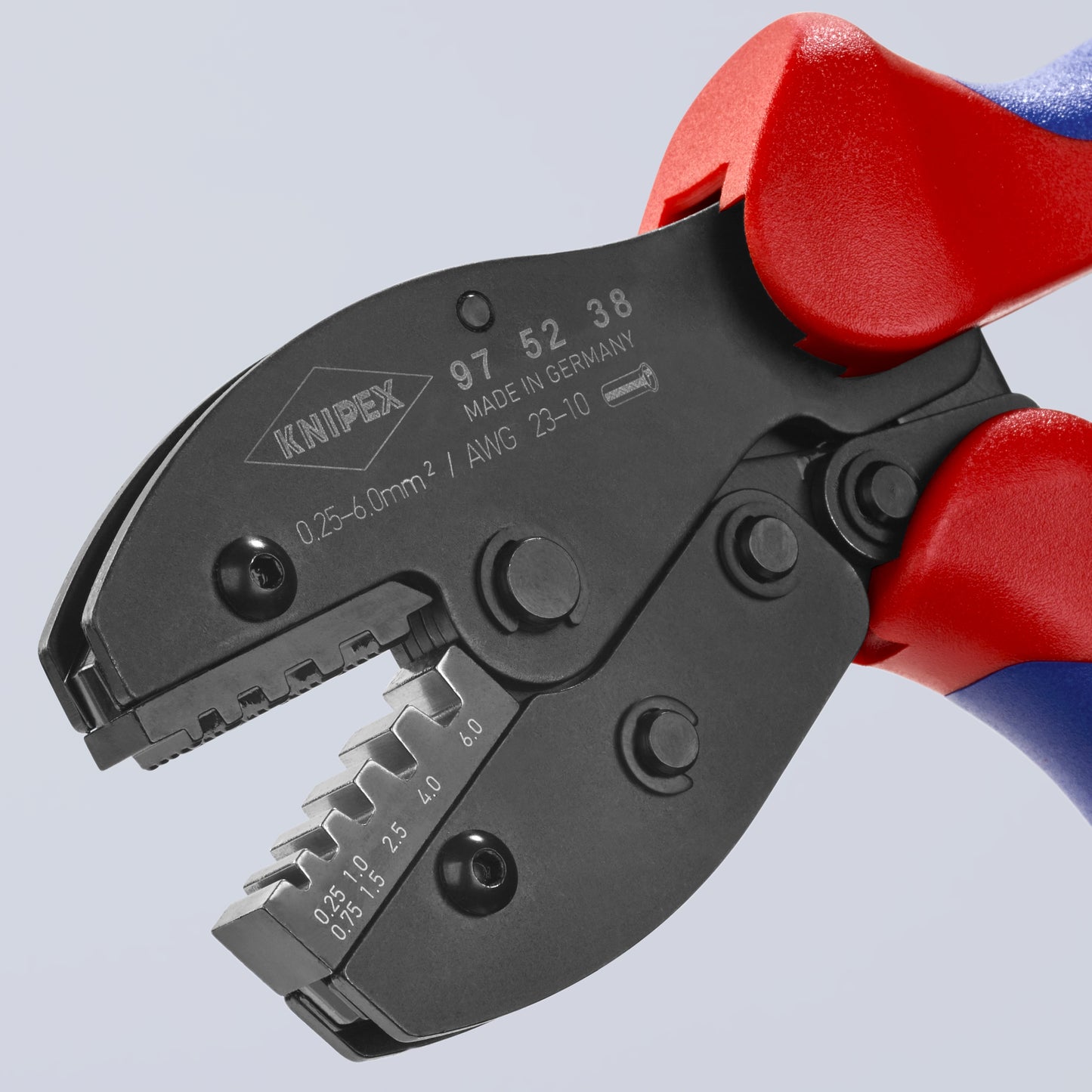 Knipex 97 52 38 Crimping Pliers For Insulated and Non-Insulated Wire Ferrules - image 4