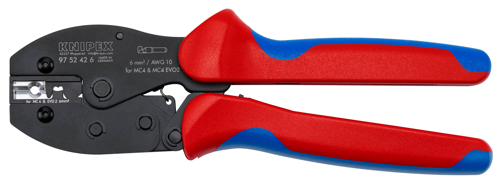Knipex 97 52 42 6 PreciForce® SAC for MC4®/MC4® Evo 2 - KNIPEX Tools