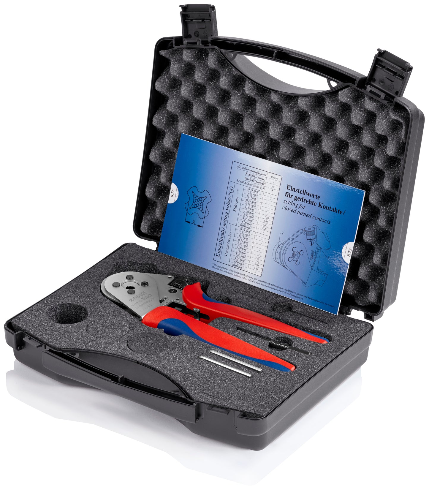 Knipex 97 52 65 Crimping Pliers-Four Mandrel For Turned Contacts - image 6