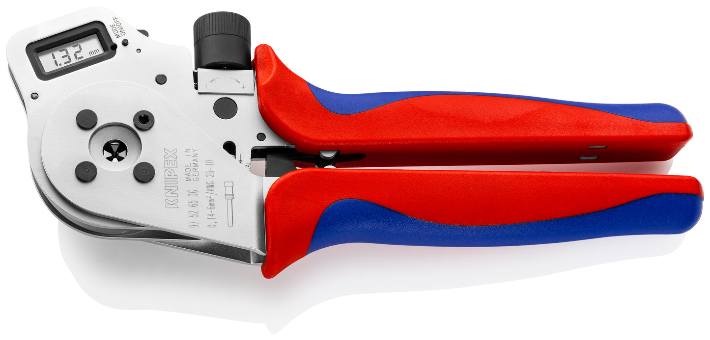 Knipex 97 52 65 DG Digital Crimping Pliers-Four Mandrel For Turned Contacts - image 2
