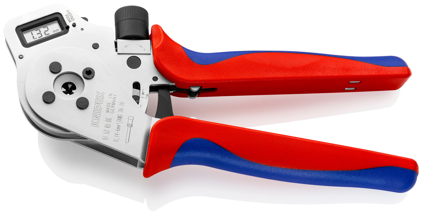 Knipex 97 52 65 DG Digital Crimping Pliers-Four Mandrel For Turned Contacts - image 3