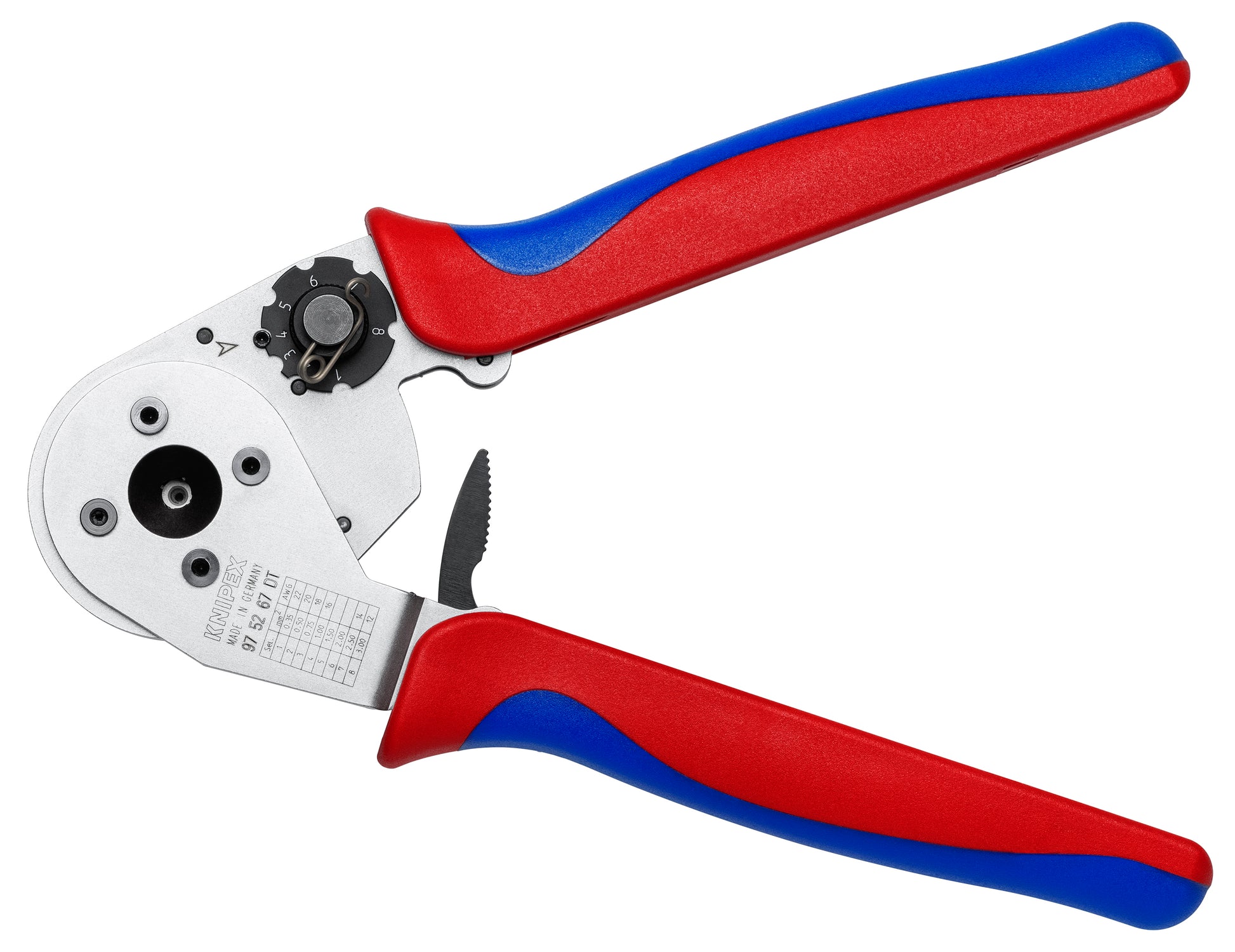 Knipex 97 52 67 DT Crimping Pliers - Four-Mandrel For DT Contacts - image 6