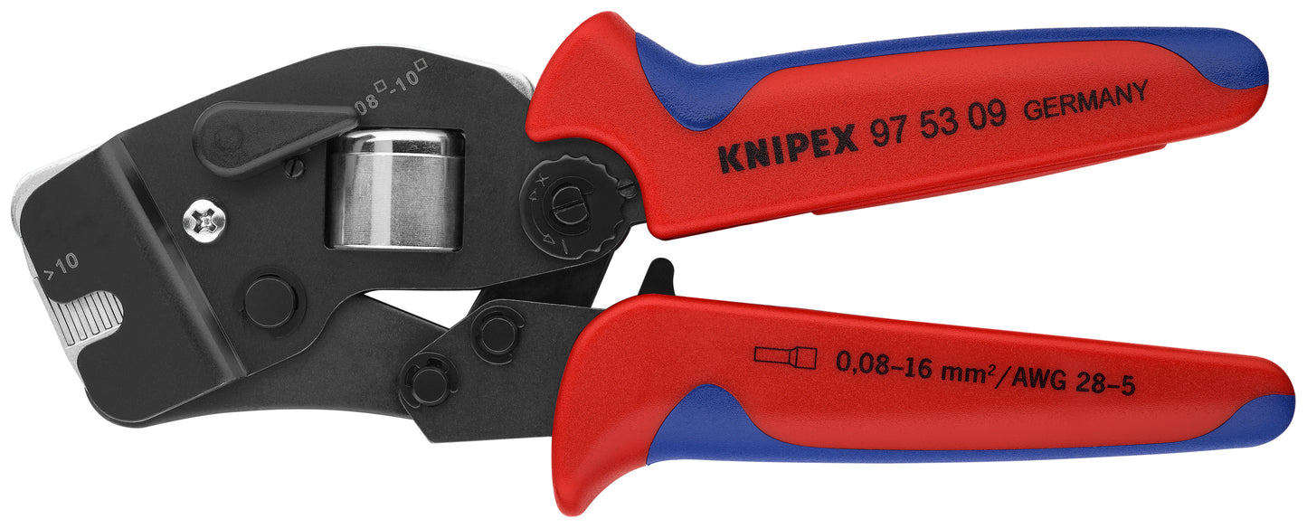 Knipex 97 53 09 Self-Adjusting Crimping Pliers For Wire Ferrules - KNIPEX Tools