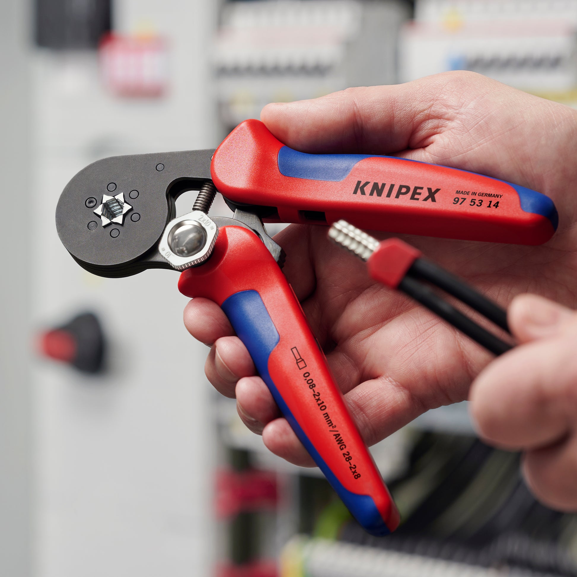 Knipex 97 53 14 Self-Adjusting Crimping Pliers For Wire Ferrules - image 13